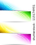 abstract banner | Shutterstock .eps vector #115174951
