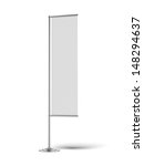 blank banner flag | Shutterstock . vector #148294637