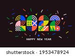 2022 new year banner with... | Shutterstock .eps vector #1953478924