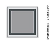 frame mat on a white background  | Shutterstock . vector #172558544