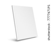 blank cover of magazine  book ... | Shutterstock .eps vector #777767191
