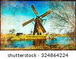 Windmills Of Holland   Artwork...