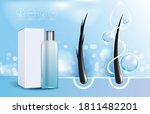hair care products   prevent... | Shutterstock .eps vector #1811482201