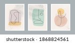 modern abstract line... | Shutterstock .eps vector #1868824561