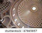 Dome Of  St. Mary Church  At...