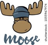 Moose Head Cartoon