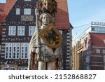 Bremer Roland Statue Rathaus ...