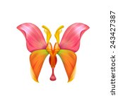 Abstract Petal Butterfly...