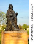 Small photo of Zamosc, Poland - May 1, 2018: Sculpture of King David the Psalmist in Old Town of Zamosc, the UNESCO World Heritage Site and a popular tourist destination.