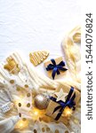 on trend stylish christmas... | Shutterstock . vector #1544076824