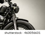 Vintage Motorcycle Detail