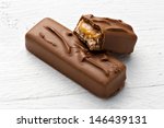 Chocolate Candy Bar With A...