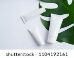 beautiful natural cosmetics and ... | Shutterstock . vector #1104192161