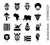 African Culture Icons 