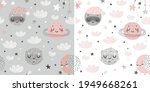 space dreams childish seamless... | Shutterstock .eps vector #1949668261