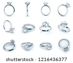 Diamond Engagement Ring  Twelve ...