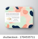 nuts bath cosmetics package box.... | Shutterstock .eps vector #1704535711