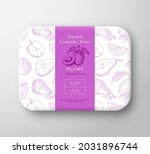 plums bath cosmetics package... | Shutterstock .eps vector #2031896744