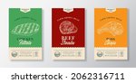 meat abstract vector packaging... | Shutterstock .eps vector #2062316711