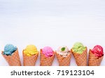 Various Of Ice Cream Flavor In...