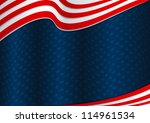 fourth of july background... | Shutterstock .eps vector #114961534