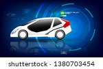 ev electric vehicle car user... | Shutterstock .eps vector #1380703454