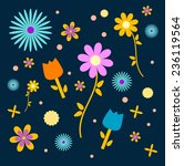 floral pattern | Shutterstock .eps vector #236119564
