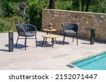dining set of furniture, table and chairs for outdoor living