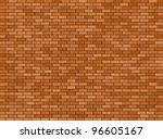Illustration Of A Red Brick...