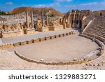 Roman Theatre At Beit Shean In...