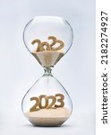 New Year 2023 Concept With...