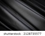 close up of black silk texture | Shutterstock . vector #2128735577