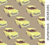 Seamless Pattern With Retro ...