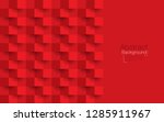 red abstract texture. vector... | Shutterstock .eps vector #1285911967