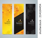 collection banner design ... | Shutterstock .eps vector #214104454