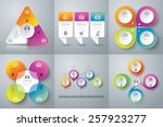 infographic design template can ... | Shutterstock .eps vector #257923277