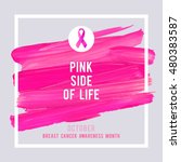 breast cancer awareness... | Shutterstock .eps vector #480383587