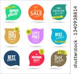 sale banner templates design... | Shutterstock .eps vector #1340938814