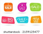 collection of colorful badges... | Shutterstock .eps vector #2159125477