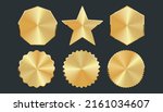collection of different shapes... | Shutterstock .eps vector #2161034607