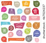 modern badges and labels... | Shutterstock .eps vector #467024237