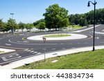 Traffic Roundabout Intersection 