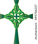 Celtic Cross  Color Vector...
