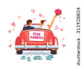 Newlywed Couple Is Driving A...
