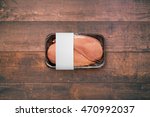 unopened pack of 2 raw chicken... | Shutterstock . vector #470992037
