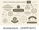 vintage typographic design... | Shutterstock .eps vector #1459976471