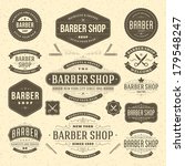 Barber Shop Vintage Retro...