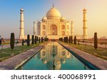 The Taj Mahal Is An Ivory White ...