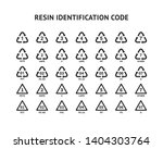 plastics recycling symbol... | Shutterstock .eps vector #1404303764