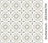 tangled modern pattern  based... | Shutterstock .eps vector #1831446754